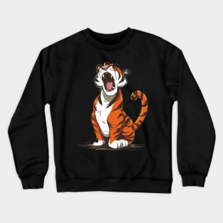 Tiger Fierce Felines Crewneck Sweatshirt